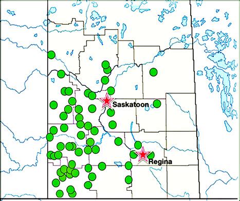 List of population centres in Saskatchewan .